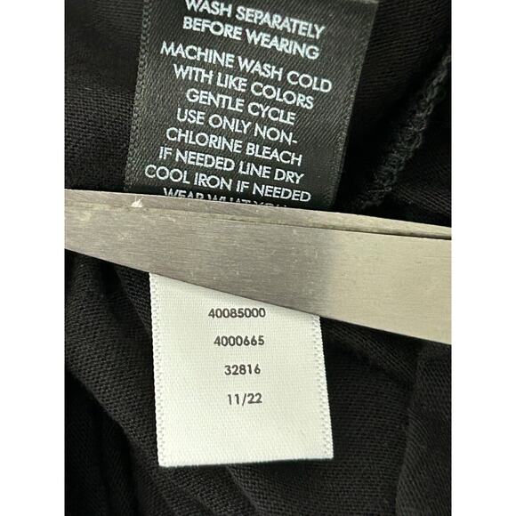 Torrid Top Womens Size 6X Black Girlfriend Signature Jersey V-Neck Tee T-Shirt - Picture 8 of 12